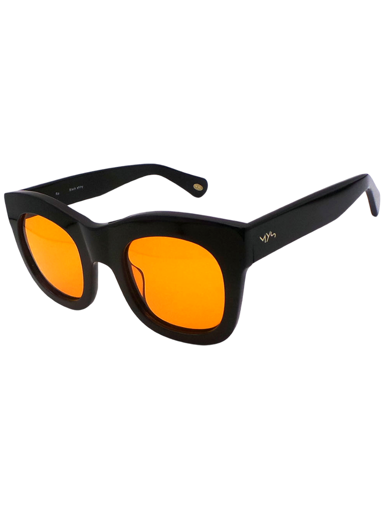 RA Black Shiny Sunglasses