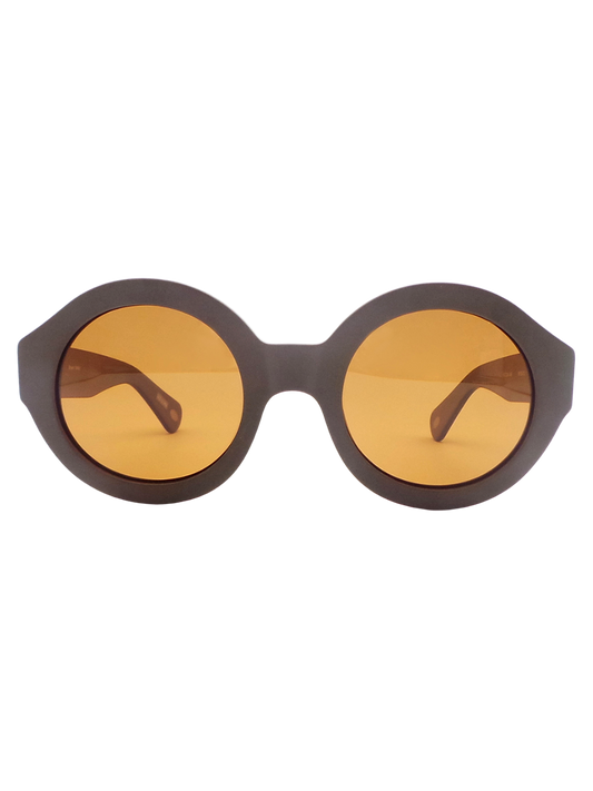 ELÓ Brown Matte Sunglasses